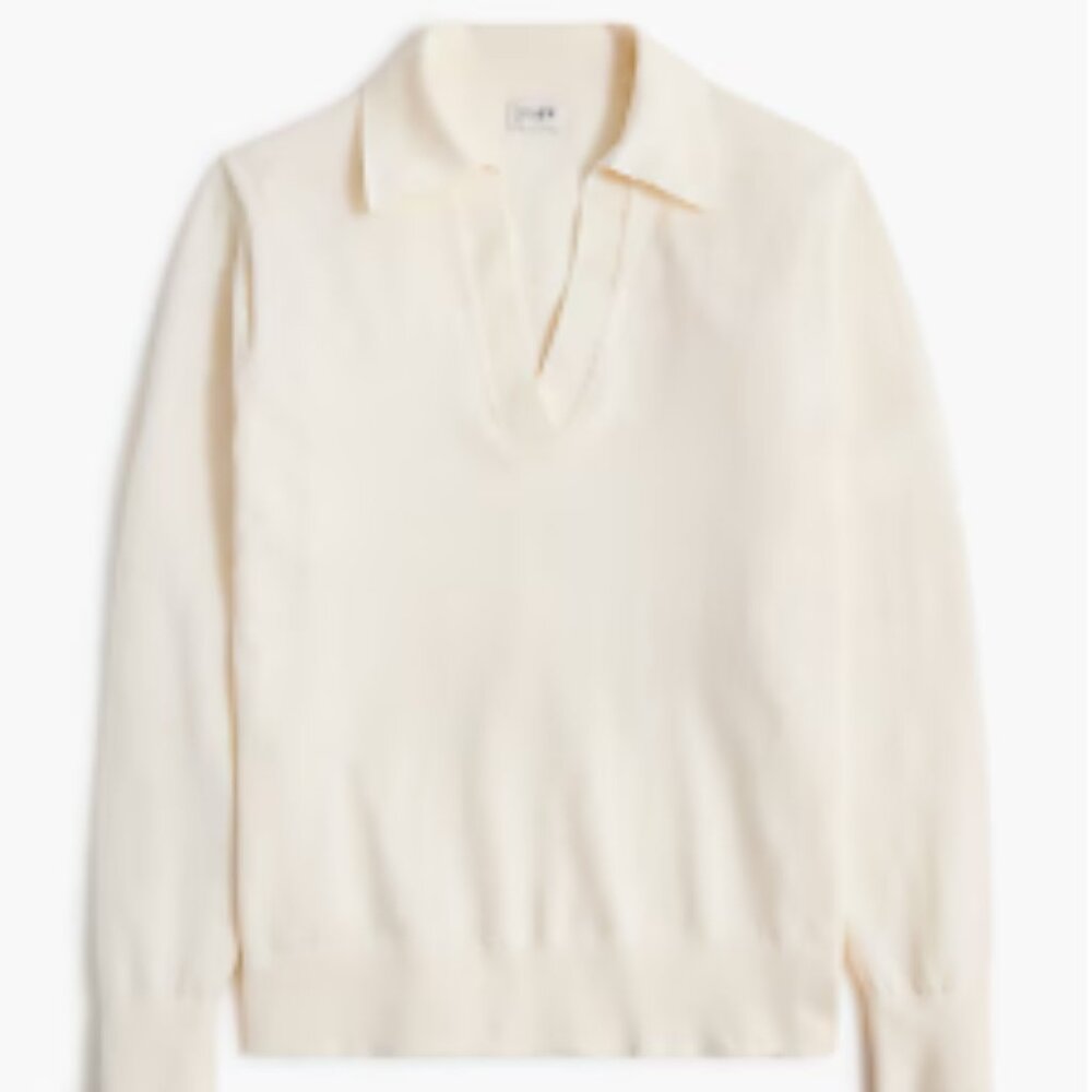 Jcrew Cotton sweater-polo
